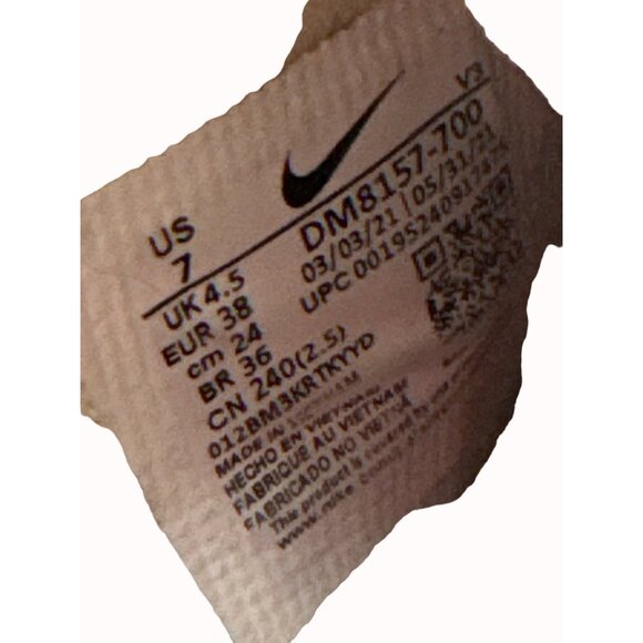 Nike DM8157-700 women’s shadow low top white orange shoes sneakers size 7 SKU 44 - Picture 7 of 11